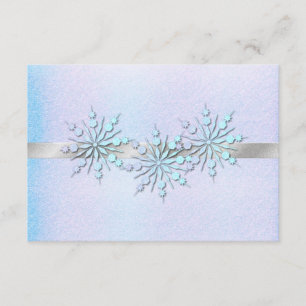Dîner de la répétition de mariage d'hiver RSVP