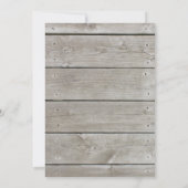 Dîner de la répétition de noeud Invitation (Dos)