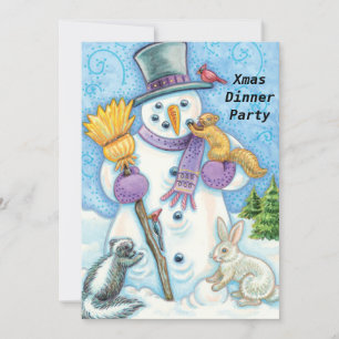 Dîner de Noël 2 Invitation