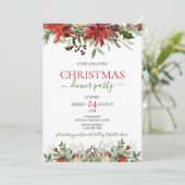 Dîner de Noël Invitation (Debout devant)