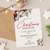 Dîner de Noël Invitation