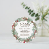 Dîner de Noël Invitation (Debout devant)