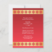 Dîner de Noël Invitation (Dos)