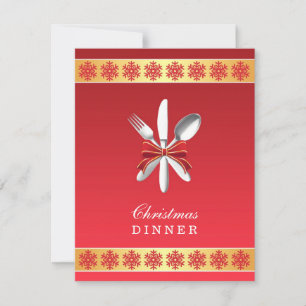 Dîner de Noël Invitation