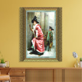 Dîner de Noël toile enveloppée (Insitu(Salon))