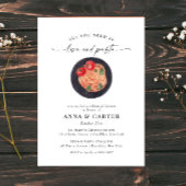 Dîner de répétition Amour et pâtes Invitation