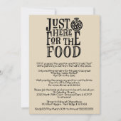 Dîner de répétition amusant Invitation (Devant)
