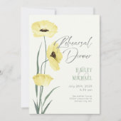 Dîner de répétition botanique Invitation (Devant)