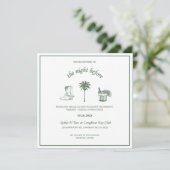 Dîner de répétition Coastal Cowboy Invitations (Debout devant)