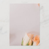 Dîner de répétition de la carte du boîtier élégant (Dos)