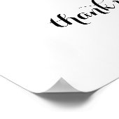 Dîner de répétition de verdure tropicale Affiche d (Coin)