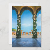 Dîner de répétition des Arches d'Italie Invitation (Dos)