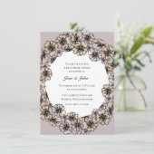 Dîner de répétition des fleurs d'hiver Invitation (Debout devant)