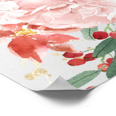 Dîner de répétition d'hiver Affiche de bienvenue d (Coin)