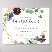 Dîner de répétition d'or de Bourgogne Affiche de b (Devant)