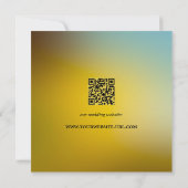 Dîner de répétition du lac Butterfly Invitation (Dos)