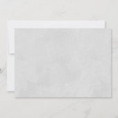 Dîner de répétition élégant Invitation noir noir b (Dos)