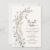 Dîner de répétition florale Invitation (Devant)