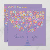 Dîner de répétition Invitation du Mariage Cercle A (Devant / Derrière)