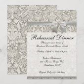 Dîner de répétition Invitation Modèle personnalisa (Devant / Derrière)