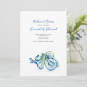 Dîner de répétition Invitation Octopus côtier (Debout devant)