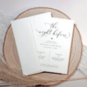 Dîner de répétition Invitations pour la répétition