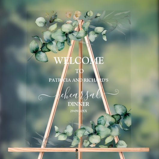 Dîner de répétition Mariage de verdure Affiche de  (Neutre)