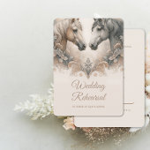 Dîner de répétition mariage Invitation