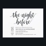 Dîner de répétition Mariage rustique - Carte d'inv<br><div class="desc">Planifier un dîner de répétition mariage avec la future mariée et la future Groom,  avant leur grande journée? Invitation les invités avec cette Rustique Mariage Rehearsal Dinner Invitation Card. Ajoutez les détails de votre dîner de répétition dans la police noire correspondante / lettrage. #TeeshaDerrick</div>