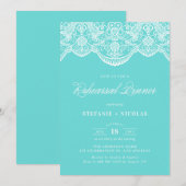 Dîner de répétition marocain Invitation (Devant / Derrière)