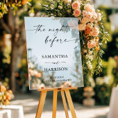 Dîner de répétition minimaliste Accueil élégant