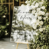 Dîner de répétition minimaliste Accueil élégant