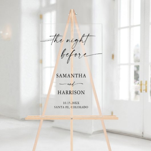 Dîner de répétition minimaliste Accueil élégant