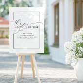 Dîner de répétition moderne Accueil blanc