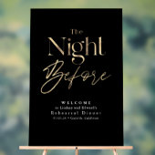 Dîner de répétition moderne Accueil noir (Neutre)