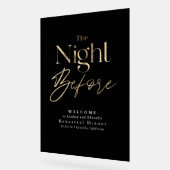 Dîner de répétition moderne Accueil noir (Angle)