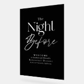 Dîner de répétition moderne Accueil noir (Angle)