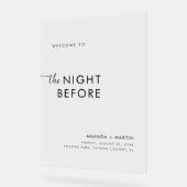 Dîner de répétition moderne et classique Mariage (Angle)