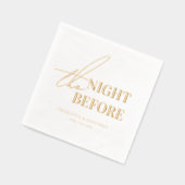 Dîner de répétition photo noir et blanc moderne (Gauche)