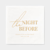 Dîner de répétition photo noir et blanc moderne (Recto)