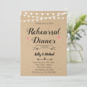 Dîner de répétition russe Invitation (Debout devant)