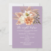 Dîner de répétition rustique Invitation (Devant)