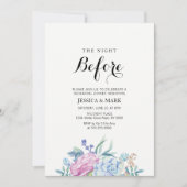 Dîner de répétition Tropical Succulents Invitation (Devant)