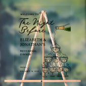 Dîner de répétition Whimsical Champagne (Neutre)