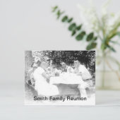 Dîner de réunion Invitation photo (Debout devant)