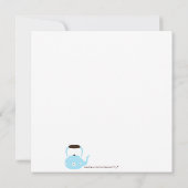 Dîner de thé du jardin Invitations (Dos)