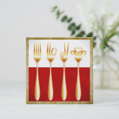 Dîner / Déjeuner / Brunch Invitation (Debout devant)