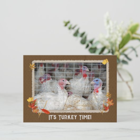 Dîner diner turc Invitation (Debout devant)