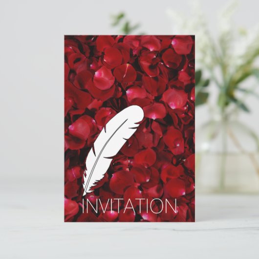 Dîner d'occasion spécial Invitation (Debout devant)