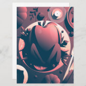 diner donkere Thanksgiving Kaart (Voorkant / Achterkant)